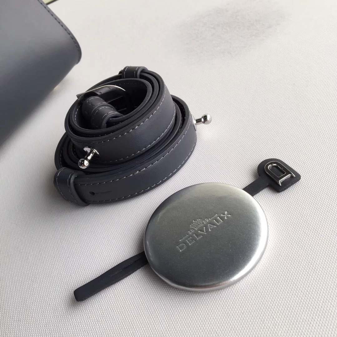 델보 브리앙 박스 GM 백 무광 블랙